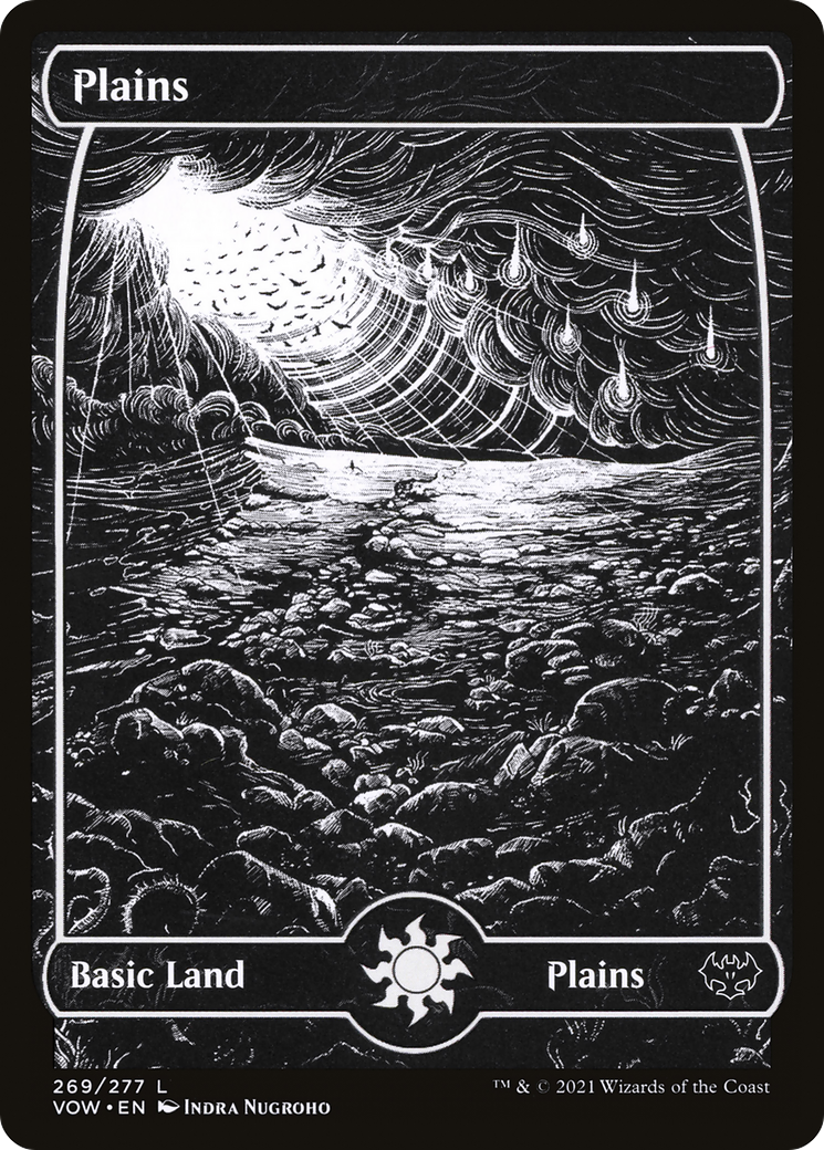 Plains (VOW-269) [Innistrad: Crimson Vow]: (Showcase)