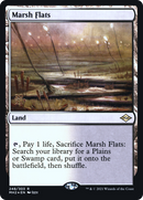 Marsh Flats (PRE-248S) [Modern Horizons 2 Promos] Foil