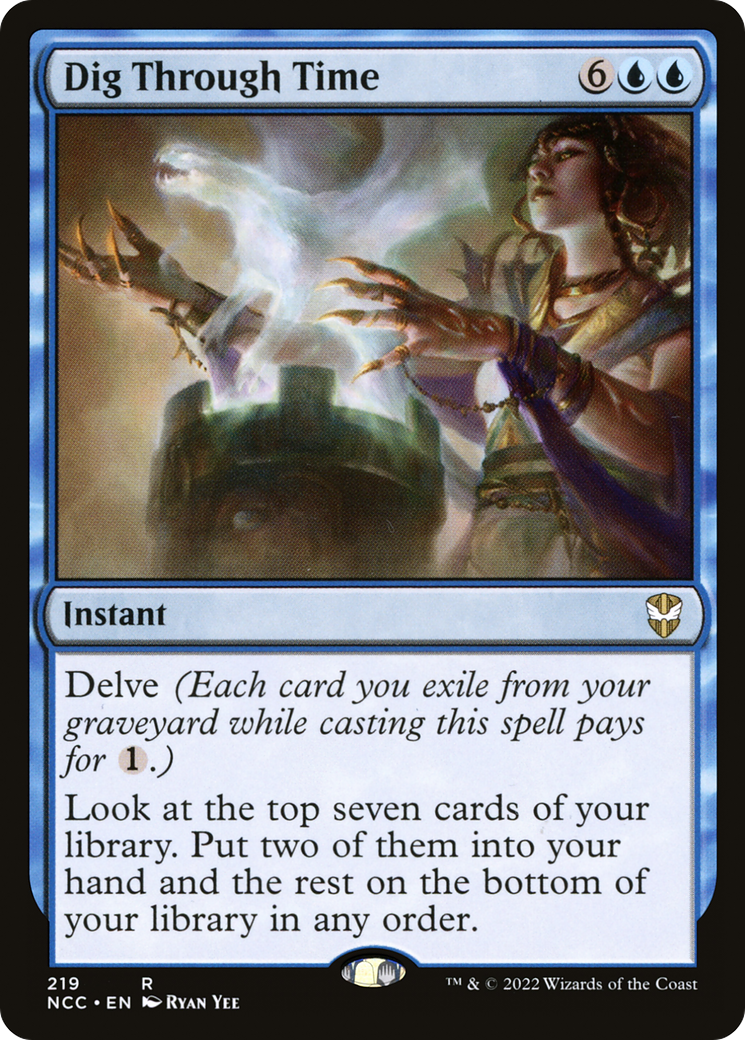 Dig Through Time (NCC-219) [New Capenna Commander]