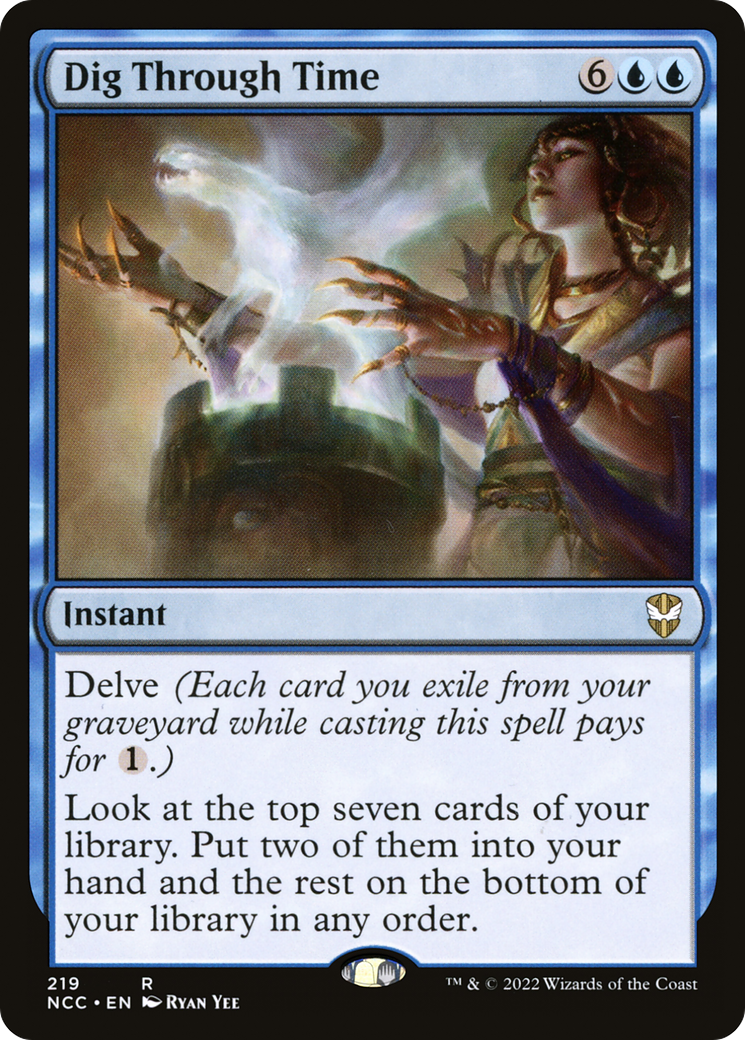 Dig Through Time (NCC-219) [New Capenna Commander]