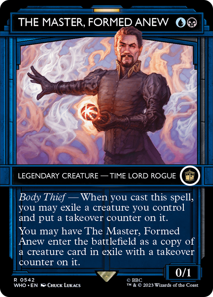 The Master, Formed Anew (WHO-542) [Doctor Who]: (Showcase) (Borderless) Foil