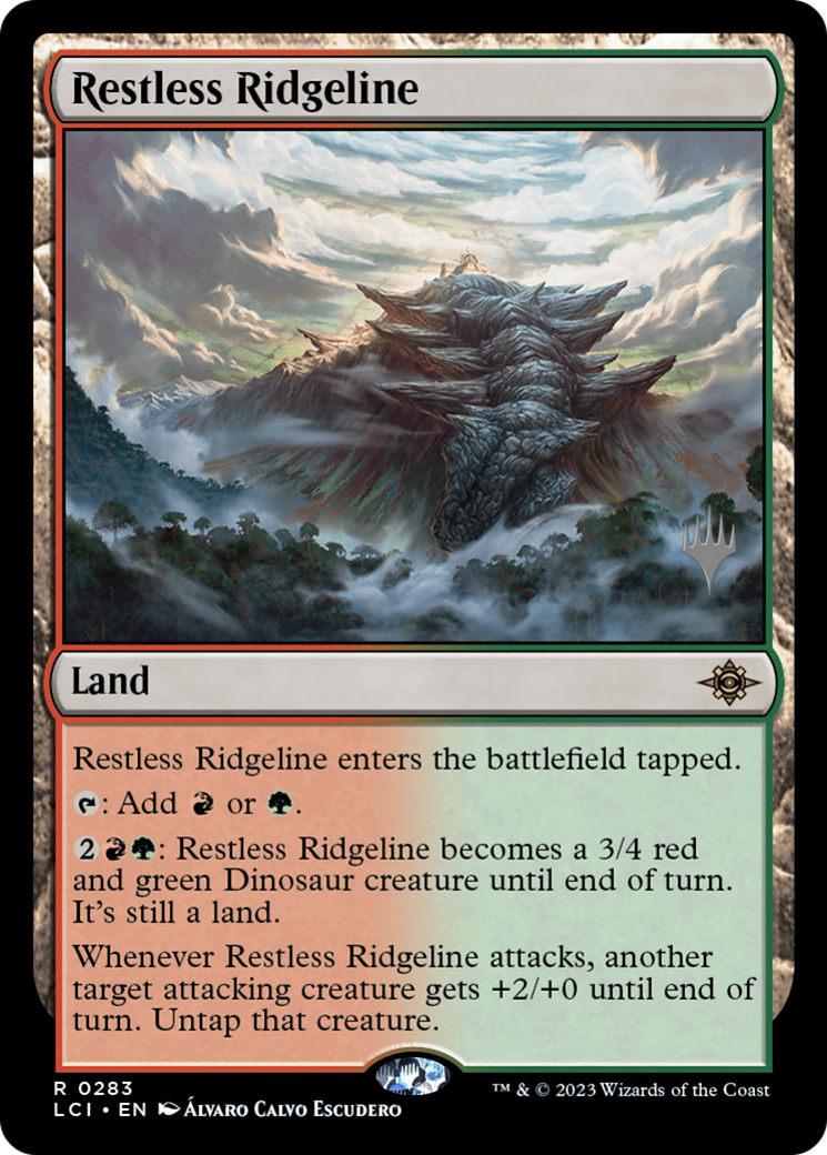 Restless Ridgeline (PPLCI-283) [Promo Pack: The Lost Caverns of Ixalan Promos]