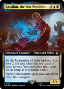Rassilon, the War President (Extended Art) (Surge Foil) (WHO-1025) [Doctor Who] Foil