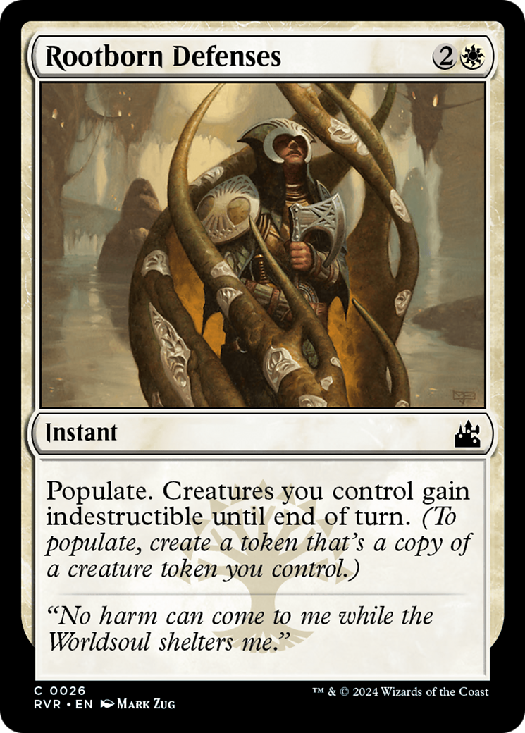 Rootborn Defenses (RVR-026) [Ravnica Remastered]