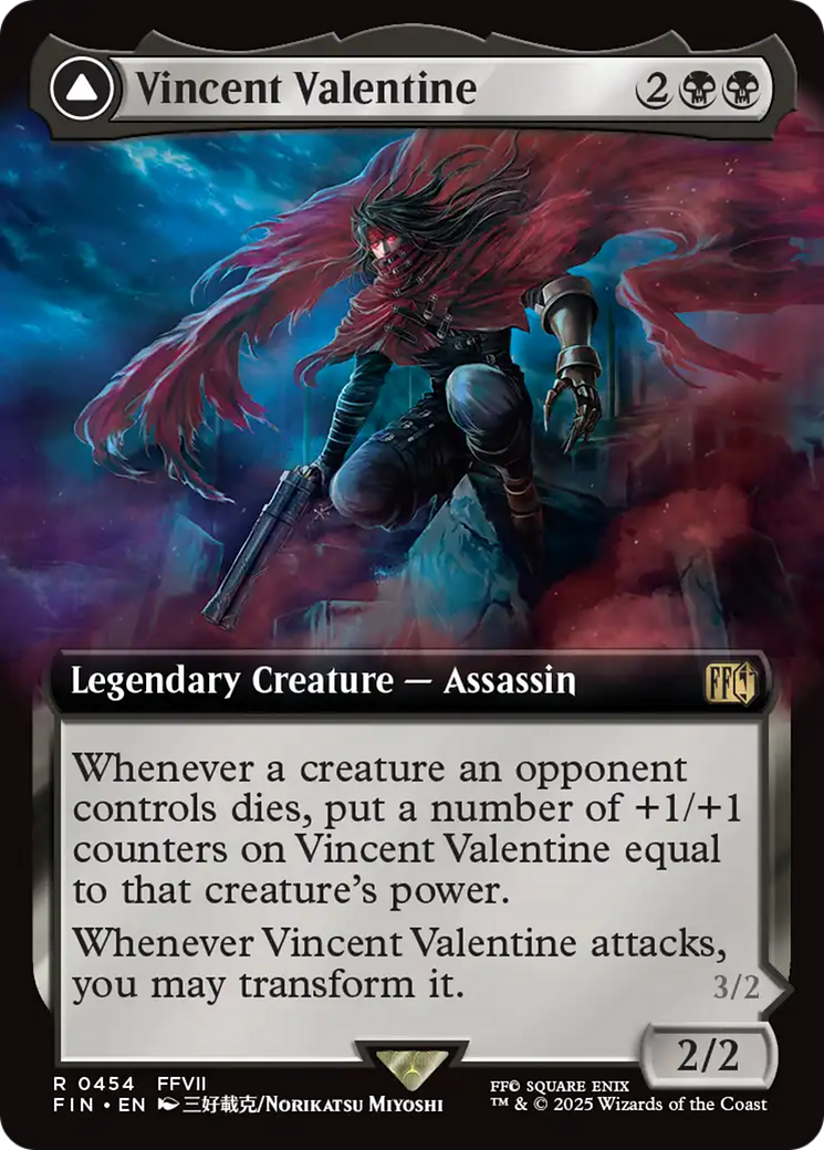 Vincent Valentine (Extended Art) (FIN-454) [FINAL FANTASY]: (Extended Art)