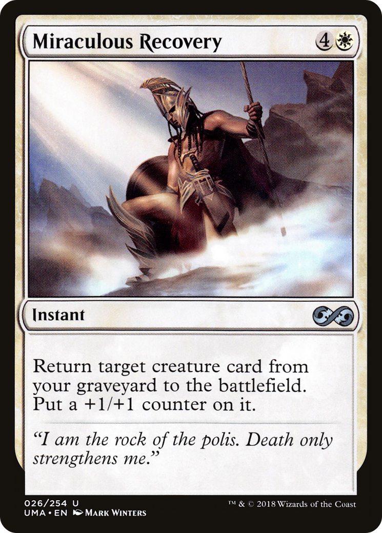 Miraculous Recovery (UMA-026) [Ultimate Masters]