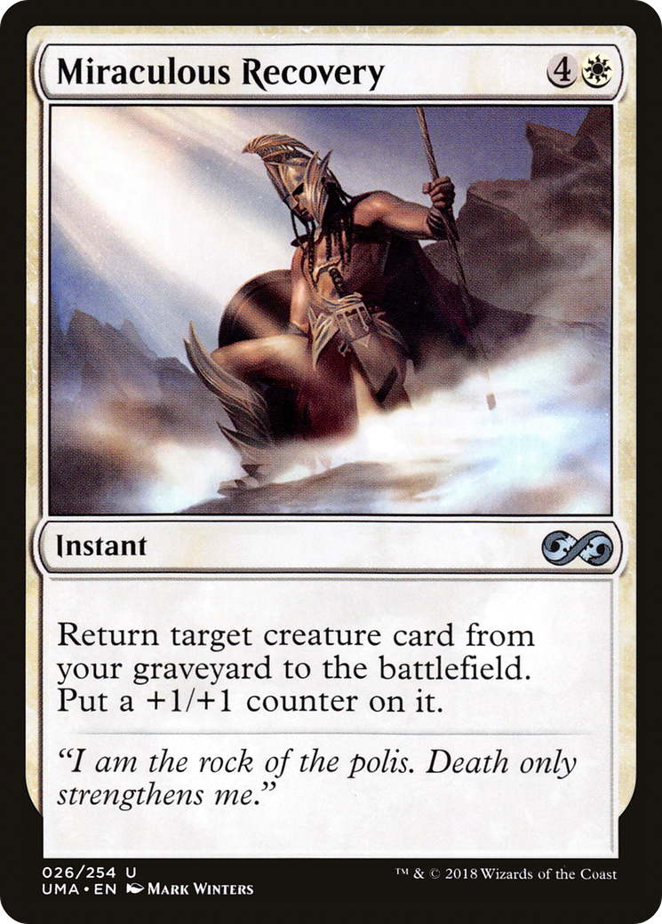 Miraculous Recovery (UMA-026) [Ultimate Masters]