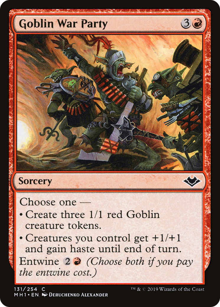 Goblin War Party (MH1-131) [Modern Horizons]