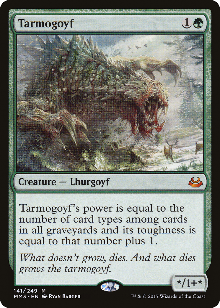 Tarmogoyf (MM3-141) [Modern Masters 2017] Foil