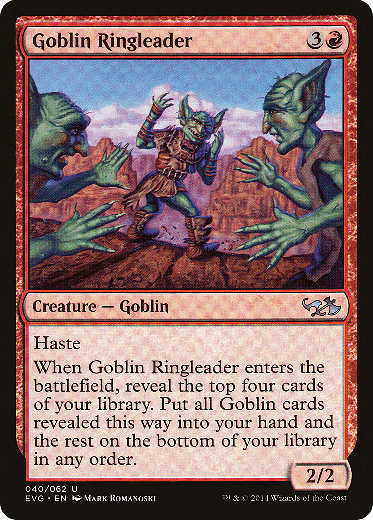 Goblin Ringleader (DD3-040) [Duel Decks Anthology: Elves vs. Goblins]
