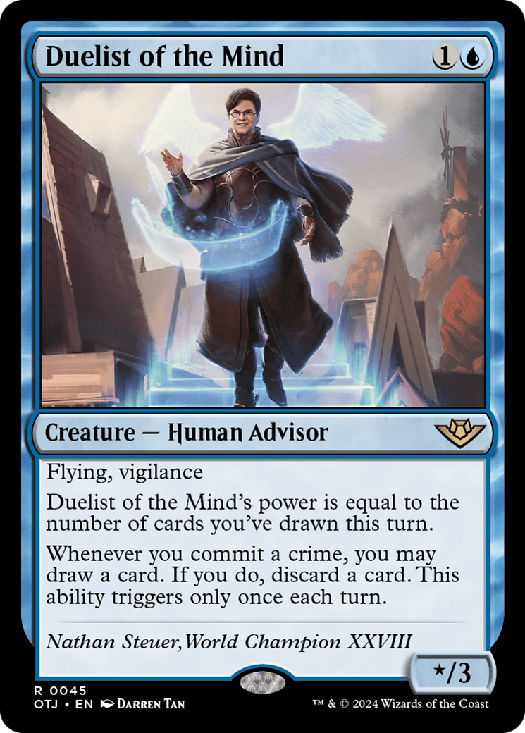 Duelist of the Mind (OTJ-045) [Outlaws of Thunder Junction]
