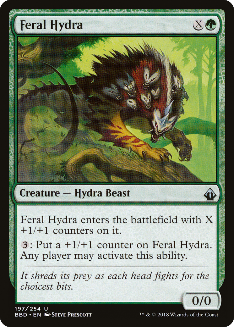 Feral Hydra (BBD-197) [Battlebond]