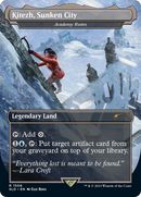 Academy Ruins (SLD-1506) [Secret Lair Drop] / Kitezh, Sunken City (Borderless) Foil