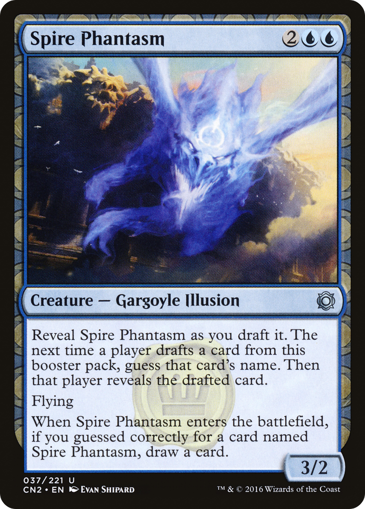 Spire Phantasm (CN2-037) [Conspiracy: Take the Crown]: (draft) Foil