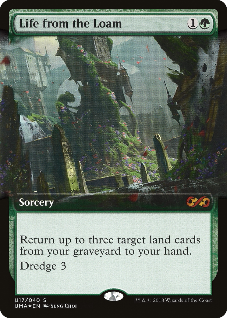 Life from the Loam (UMA:BT-U17) (Extended Art) [Ultimate Box Topper] Foil