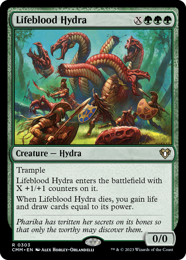 Lifeblood Hydra (CMM-303) [Commander Masters]