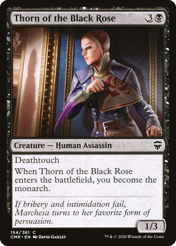 Thorn of the Black Rose (CMR-154) [Commander Legends]