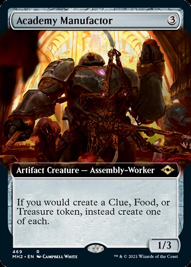 Academy Manufactor (MH2-469) [Modern Horizons 2]: (Extended Art) Foil