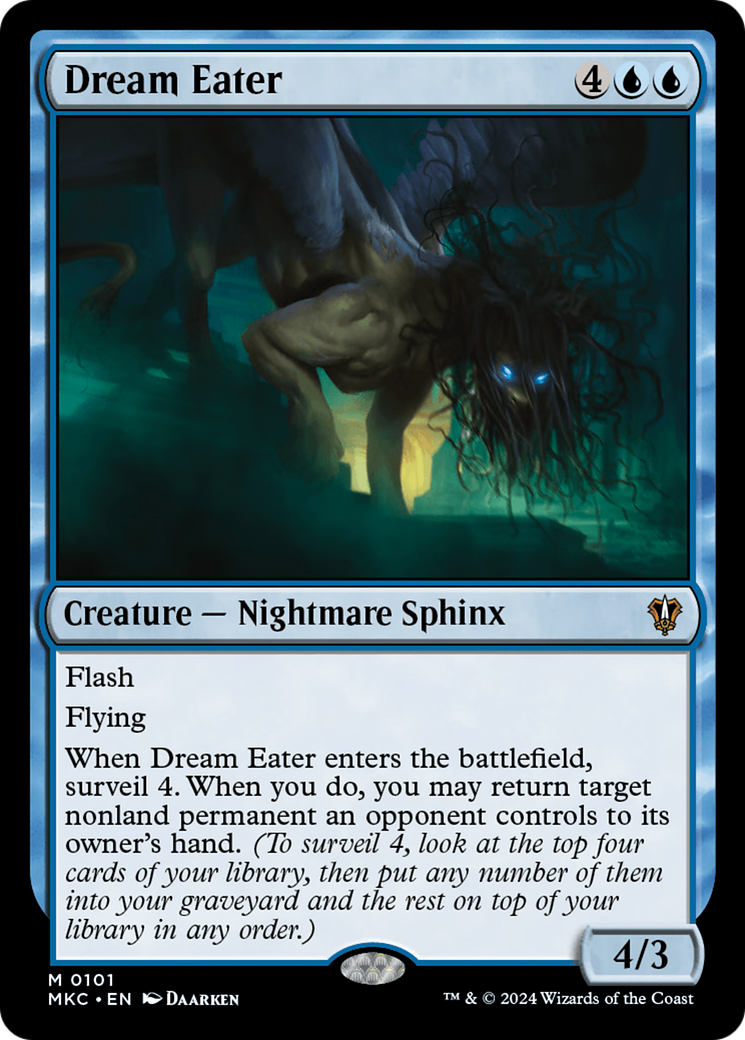 Dream Eater (MKC-101) [Murders at Karlov Manor Commander]