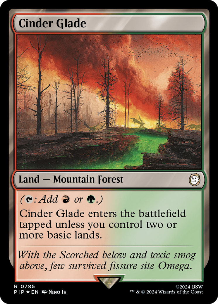 Cinder Glade (PIP-785) [Fallout] Foil