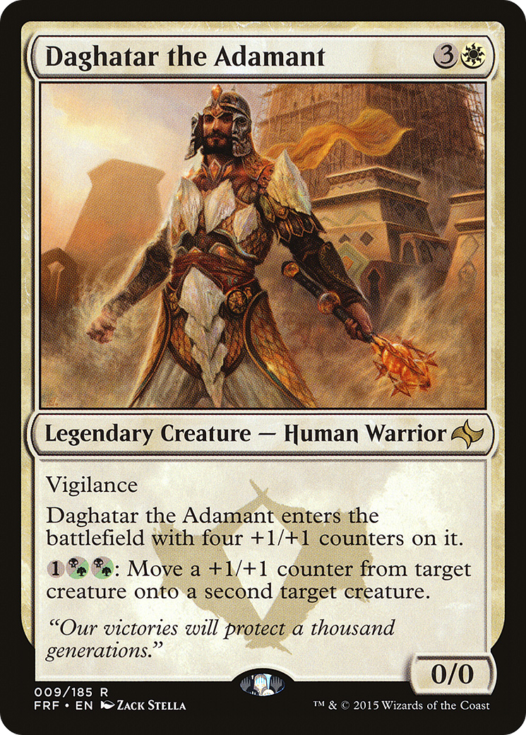 Daghatar the Adamant (FRF-009) [Fate Reforged]