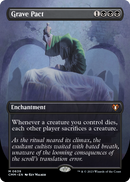 Grave Pact (Borderless) (CMM-639) [Commander Masters] Foil
