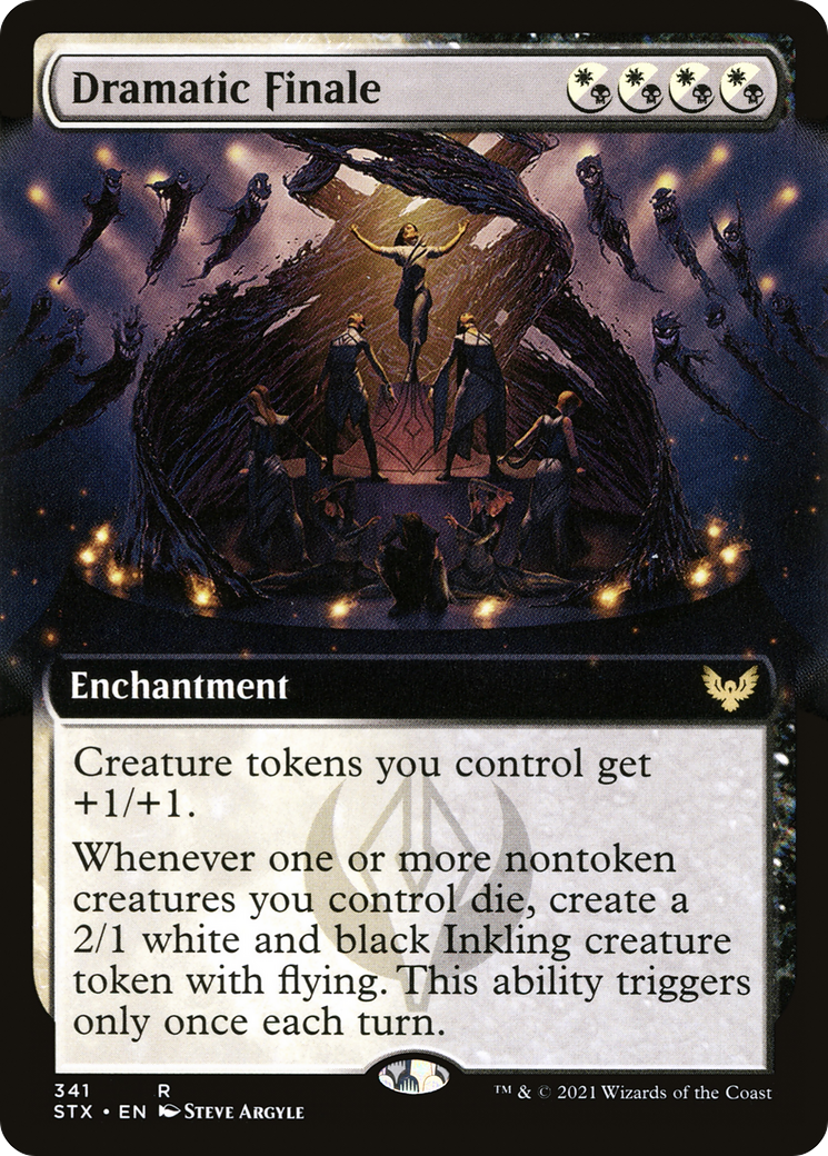 Dramatic Finale (Extended Art) (STX-341) [Strixhaven: School of Mages]