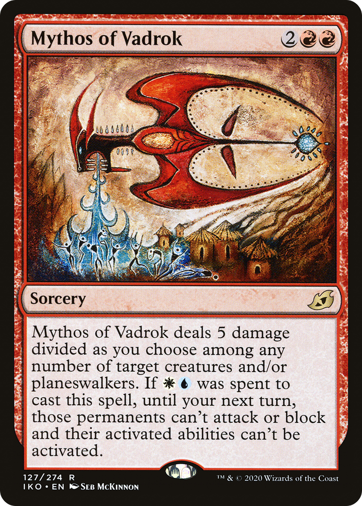 Mythos of Vadrok (IKO-127) [Ikoria: Lair of Behemoths]