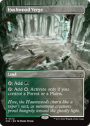 Hushwood Verge (DSK-332) [Duskmourn: House of Horror] (Borderless) Foil