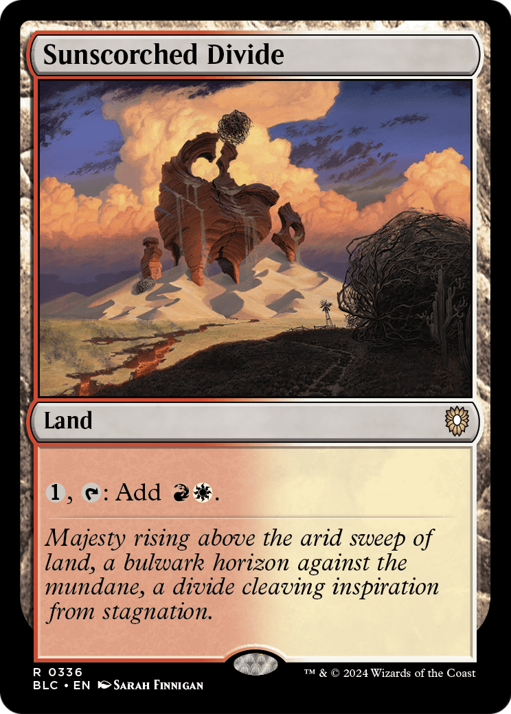 Sunscorched Divide (BLC-336) [Bloomburrow Commander]