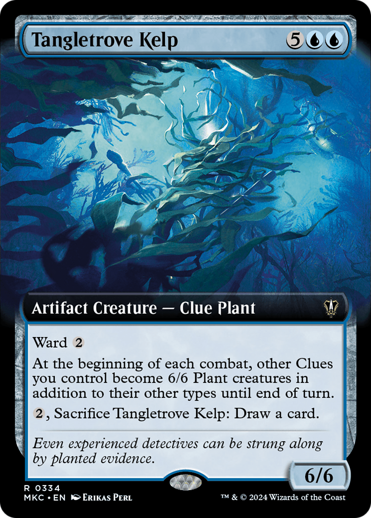 Tangletrove Kelp (MKC-334) [Murders at Karlov Manor Commander]: (Extended Art)