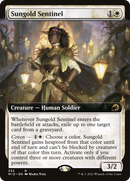 Sungold Sentinel (Extended Art) (MID-332) [Innistrad: Midnight Hunt]