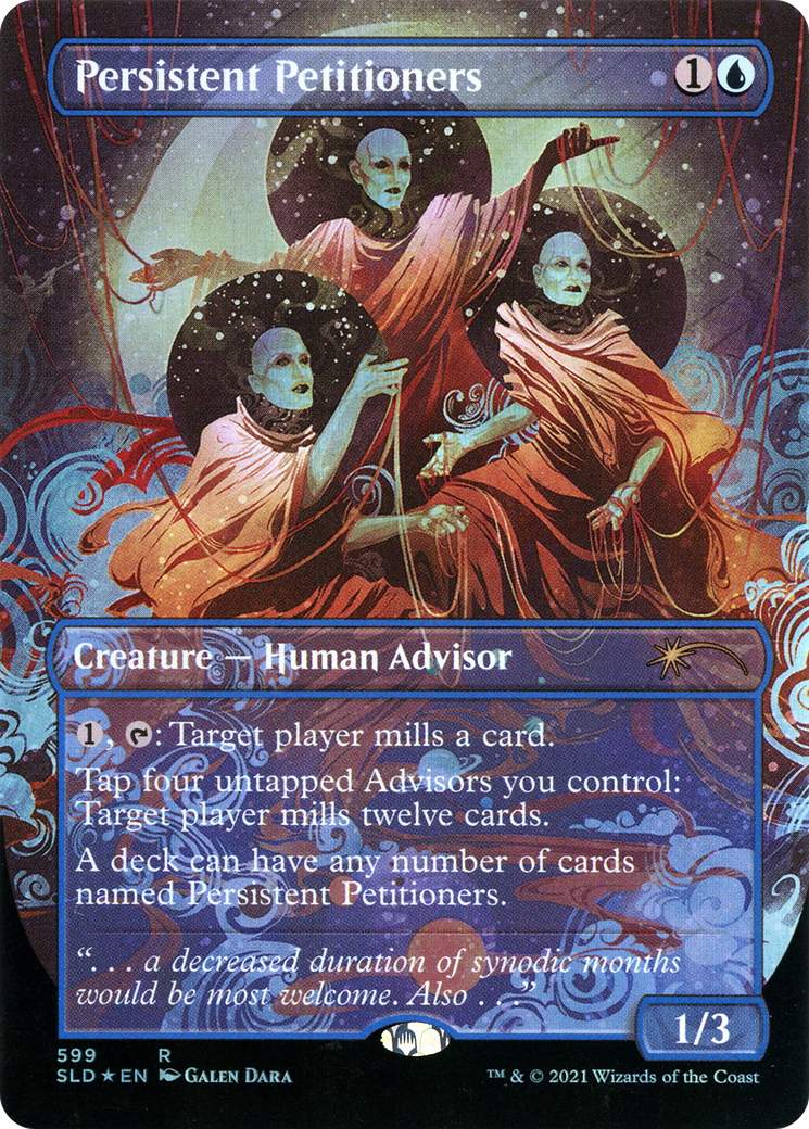 Persistent Petitioners (SLD-599) (Borderless) [Secret Lair Drop] Foil