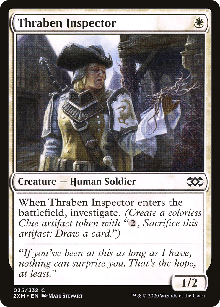 Thraben Inspector (2XM-035) [Double Masters]