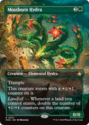 Mossborn Hydra (Borderless) (FDN-337) [Foundations]