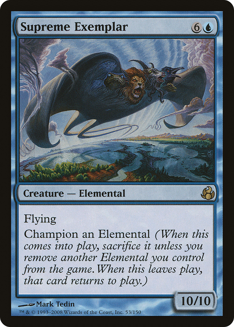 Supreme Exemplar (MOR-053) [Morningtide] Foil