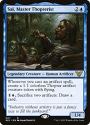 Sai, Master Thopterist (NEC-097) [Neon Dynasty Commander]
