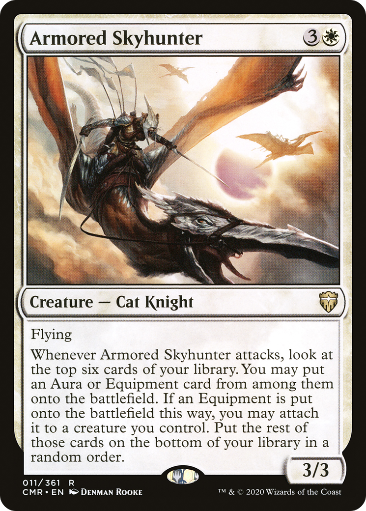 Armored Skyhunter (CMR-011) [Commander Legends] Foil