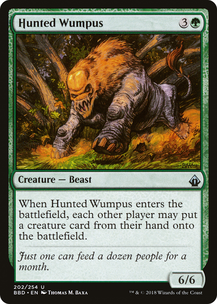 Hunted Wumpus (BBD-202) [Battlebond] Foil