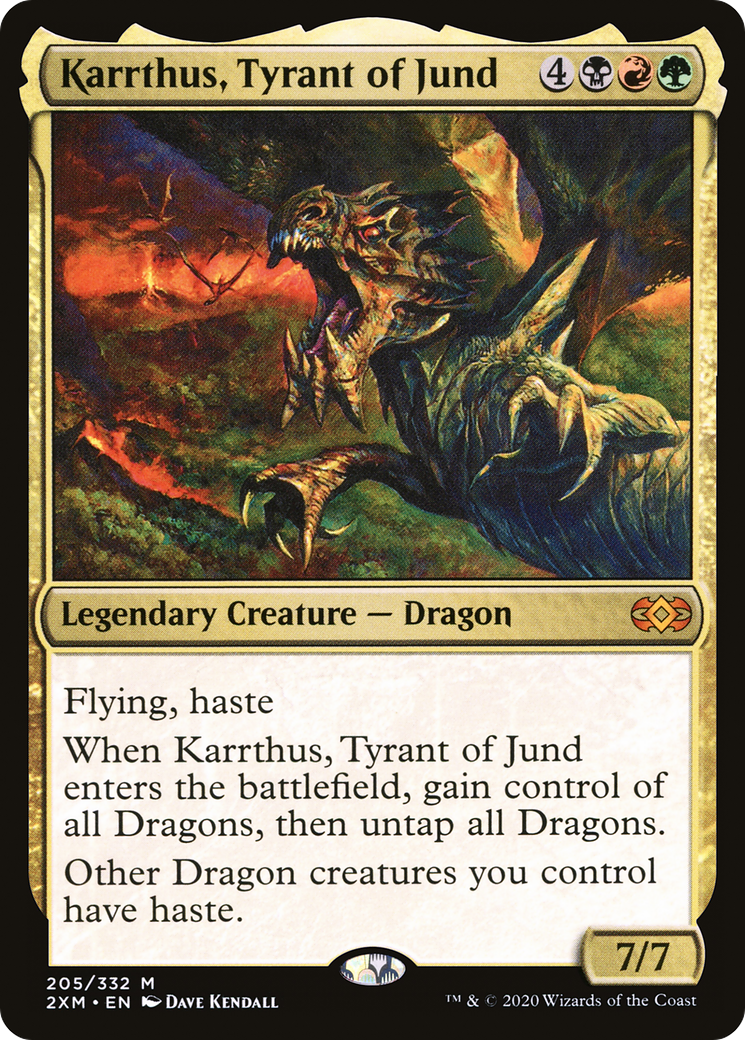 Karrthus, Tyrant of Jund (2XM-205) [Double Masters]