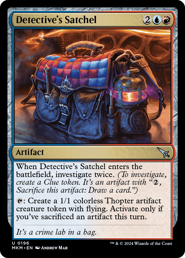 Detective's Satchel (MKM-196) [Murders at Karlov Manor]