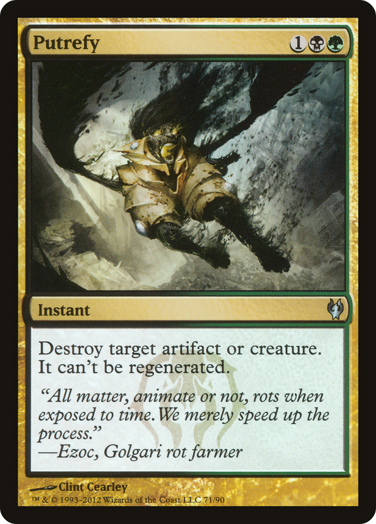 Putrefy (DDJ-071) [Duel Decks: Izzet vs. Golgari]