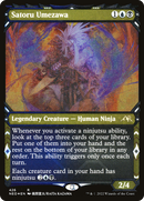 Satoru Umezawa (Showcase) (Foil Etched) (NEO-426) [Kamigawa: Neon Dynasty] Foil