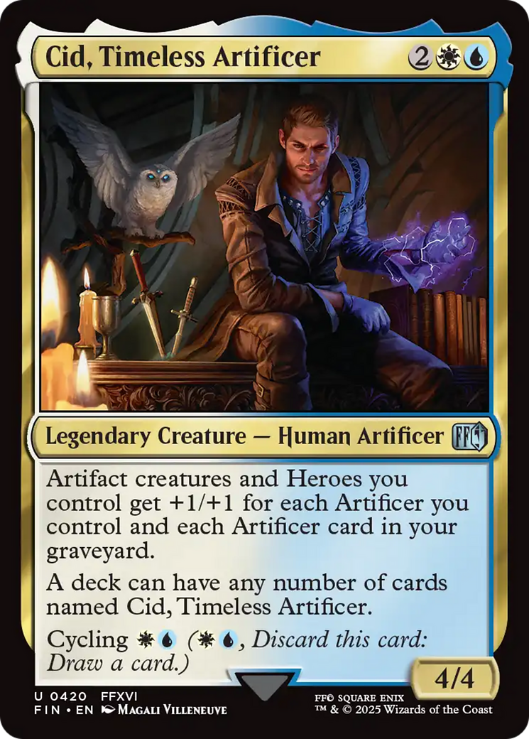 Cid, Timeless Artificer (0420) (FIN-420) [FINAL FANTASY]