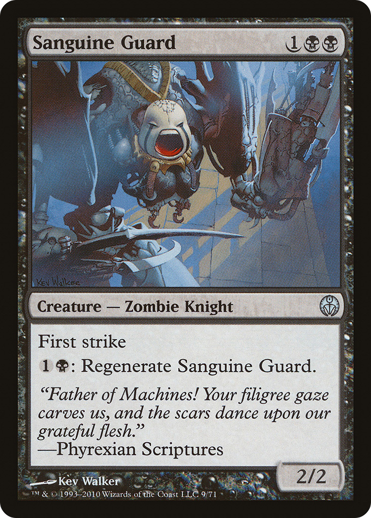 Sanguine Guard (DDE-009) [Duel Decks: Phyrexia vs. the Coalition]