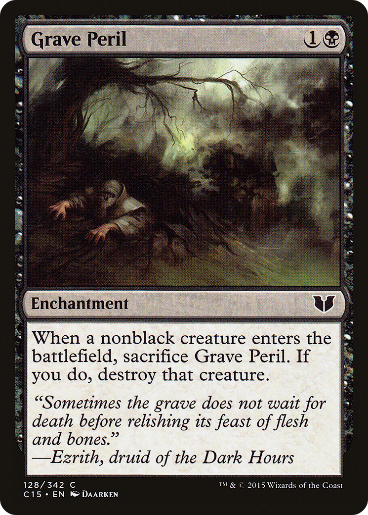 Grave Peril (C15-128) [Commander 2015]