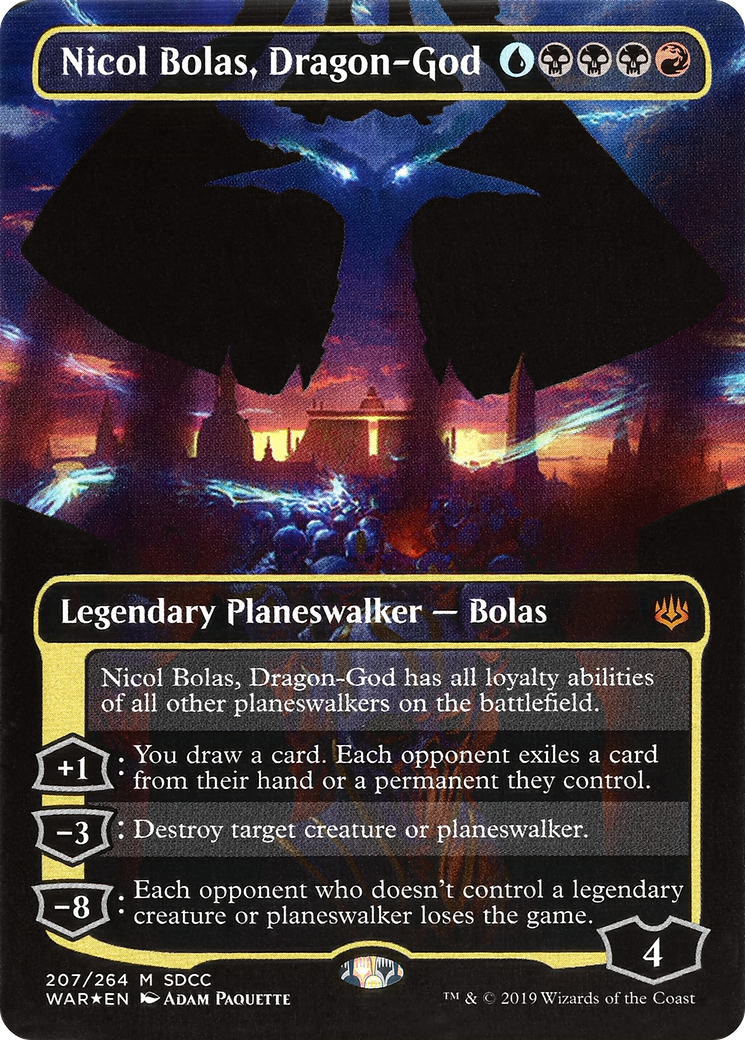 Nicol Bolas, Dragon-God (SDCC 2019 Exclusive) (MEDIA-207) (Borderless) [San Diego Comic-Con 2019]