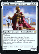 Taranika, Akroan Veteran (PRE-39S) [Theros Beyond Death Promos] Foil