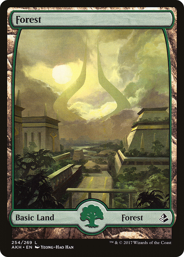 Forest (254) - Full Art (AKH-254) [Amonkhet]