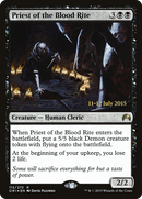 Priest of the Blood Rite (PRE-112S) [Magic Origins Promos] Foil